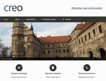 Tablet Screenshot of creo.net.pl